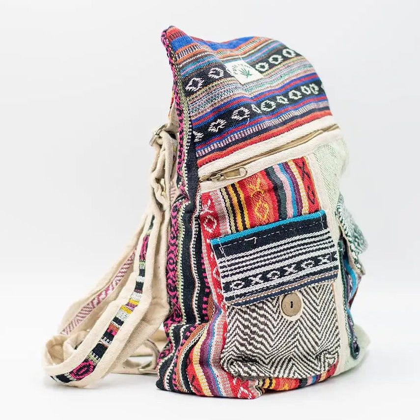 Unisex ruksak od prirodne konoplje (hemp)