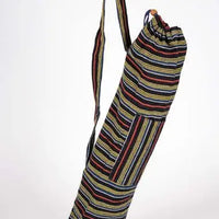 Pamučna yoga/fitness torba za prostirku s džepom