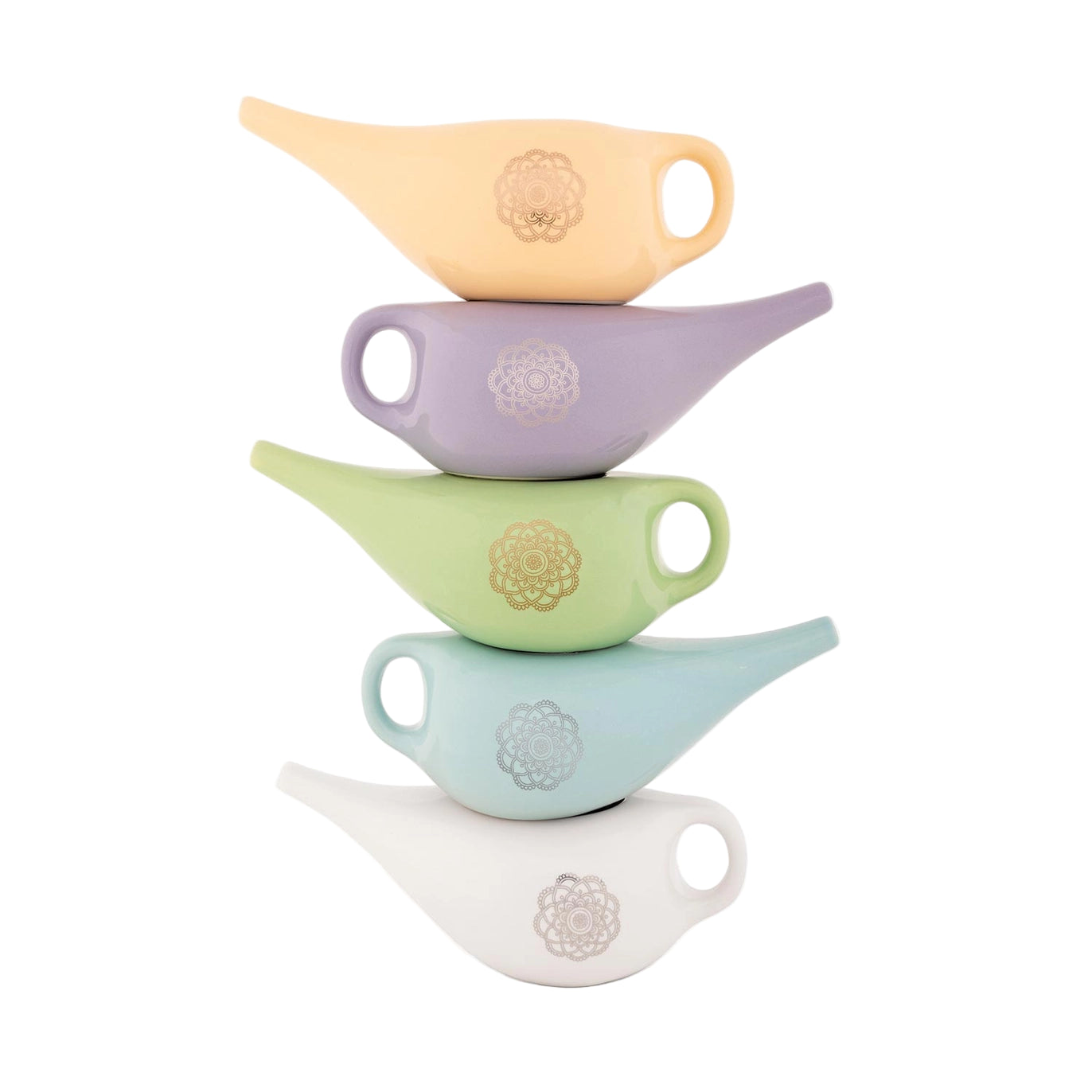 Neti posuda od keramike s mandala motivom