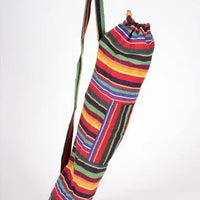 Pamučna yoga/fitness torba za prostirku s džepom