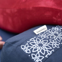 Cilindrični jastuk od organskog pamuka i heljdinih ljuskica