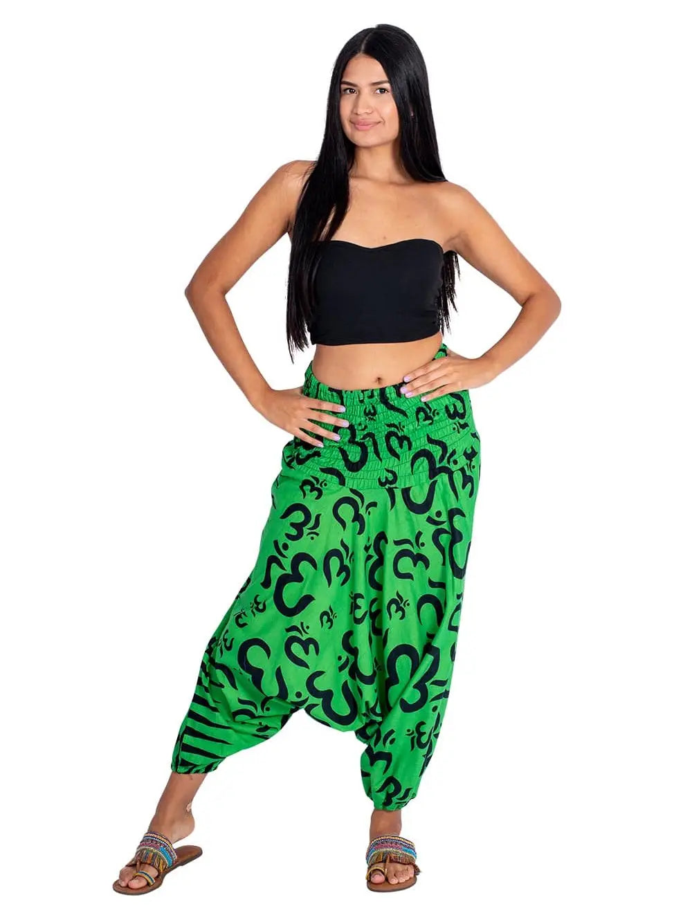 Afgan hlače s Om simbolom