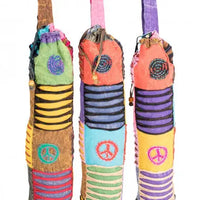 Boho etno torba od tkanine s vezenim detaljima (unikatni patchwork)