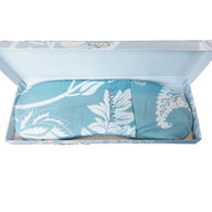 Jastučić za oči ispunjen mješavinom prirodnih lanenih sjemenki i osušenih lavandinih cvjetova